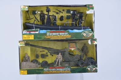 Lot 195 - World Peace Keepers Playsets