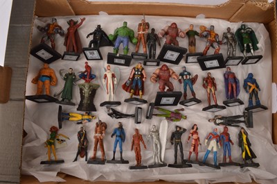 Lot 203 - Eaglemoss White Metal Characters From Marvel