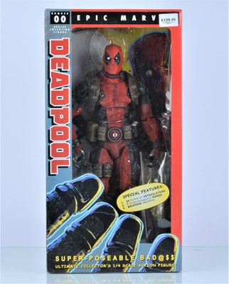 Lot 205 - NECA Deadpool 1/4 Scale 18" Action Figure