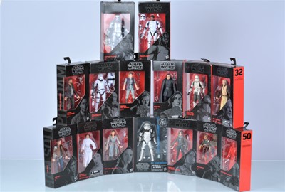 Lot 221 - Hasbro Star Wars Black Series Action Figures