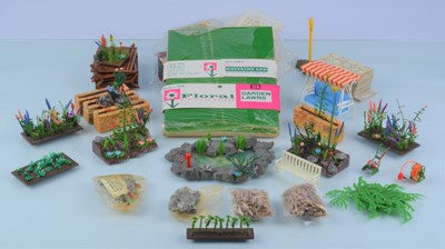 Lot 274 - Collection of Britains plastic Floral Garden