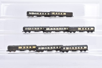 Lot 313 - Graham Farish N gauge Pullman coaches (8)