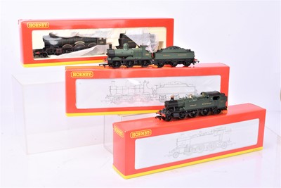 Lot 391 - Hornby 00 Gauge GWR green Steam Locomotives (3)