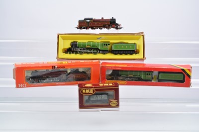 Lot 446 - Hornby Rivarossi  00 and H0 gauge  Steam Locomotives and Tenders