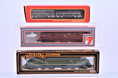 Lot 447 - Hornby Lima Mainline 00 gauge BR Diesel Locomotives and Railcars in original boxes