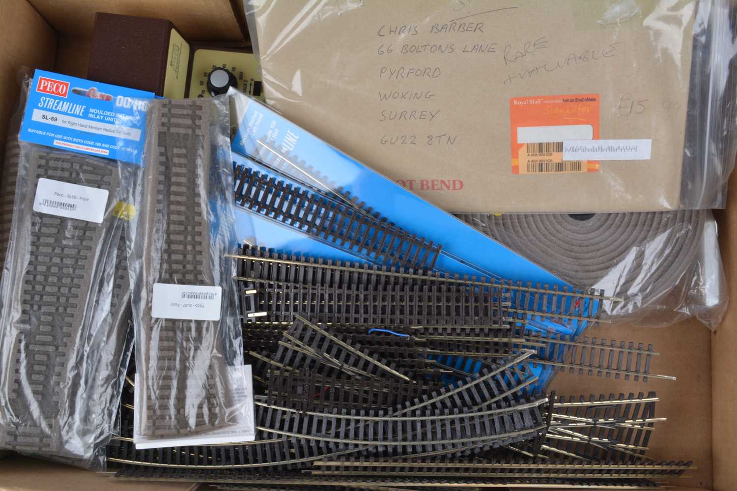 Lot 451 - Peco 00 gauge Setrack and Flexitrack
