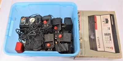 Lot 469 - Hornby 00 Gauge R950 Zero 1 Master Control Unit and quantity of Transformers and Controllers