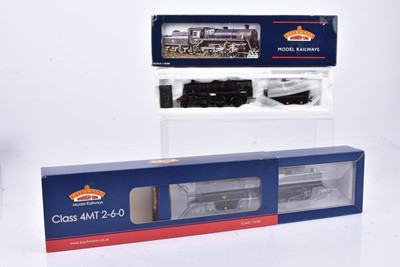 Lot 507 - Bachmann 00 gauge BR black Steam Locomotives and tenders (2)