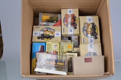 Lot 27 - Modern Diecast Vintage Commercial Vehicles and Public Transport (46)
