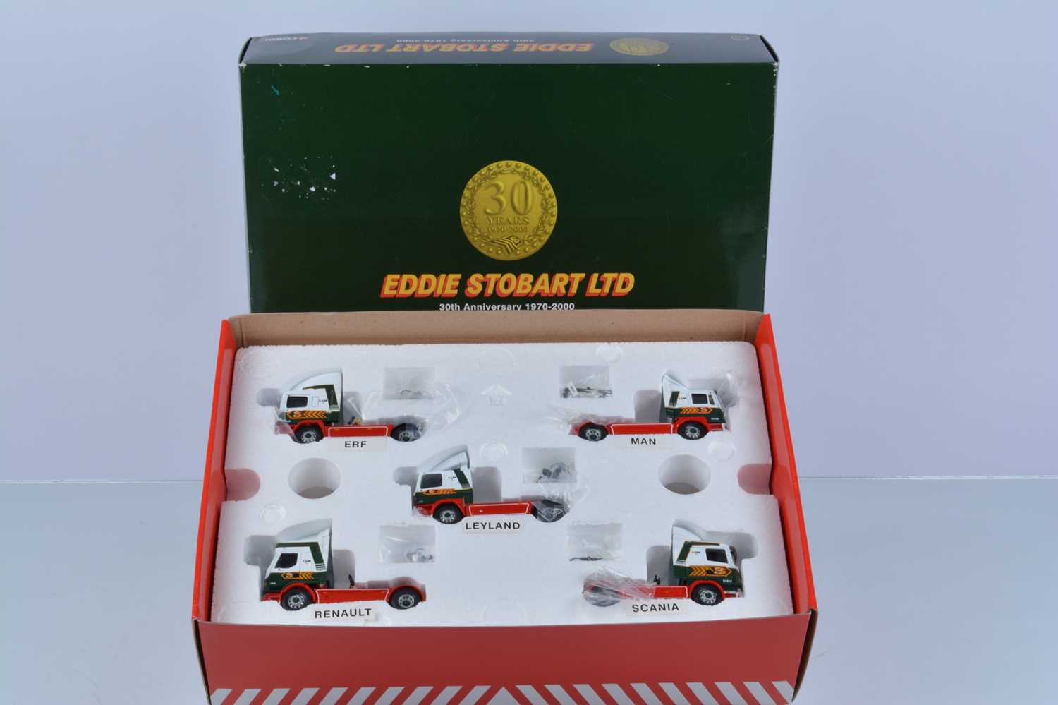 Lot 93 - Corgi Eddie Stobart  30th Anniversary Set