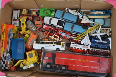 Lot 124 - 1970s and Later Playworn Diecast Vehicles (70+)