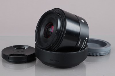 Lot 406 - A Sigma 19mm f/2.8 DN Lens