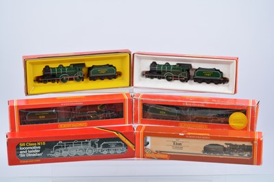 Lot 363 - Tri-ang Hornby Locomotives and tenders Southern 00 gauge in original boxes (6)