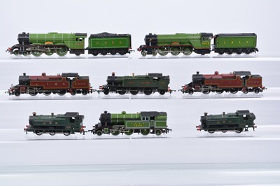 Lot 439 - Hornby Grafar Airfix Bachmann Trix Steam locomotives 00 gauge