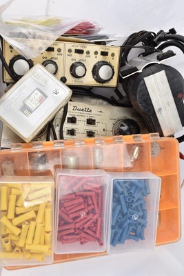 Lot 486 - Gaugemaster H&M controllers with 00 gauge electric motors and other spares (qty)