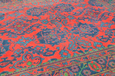 Lot 12 - A large Donegal Irish carpet