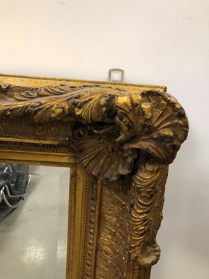 Lot 26 - A 19th century giltwood framed mirror