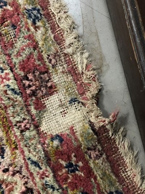 Lot 75 - A large middle eastern woollen rug