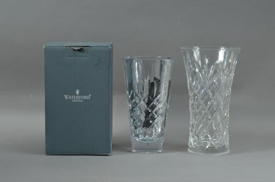 Lot 114 - A Waterford Crystal glass vase