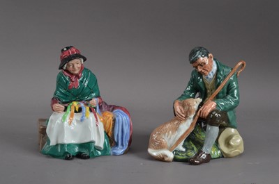Lot 169 - Two Royal Doulton ceramic figurines