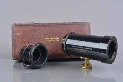 Lot 459 - A No 3 Pair Beck Universal Telephoto Lens