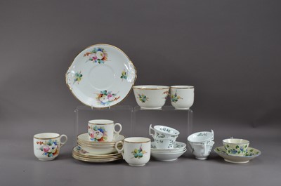 Lot 191 - A collection of porcelain tea and coffee wares