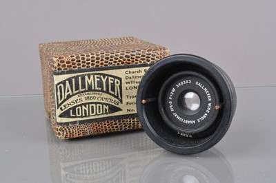 Lot 461 - A Dallmeyer Wide Angle Anastigmat 2⅜'' f/6.5 Lens