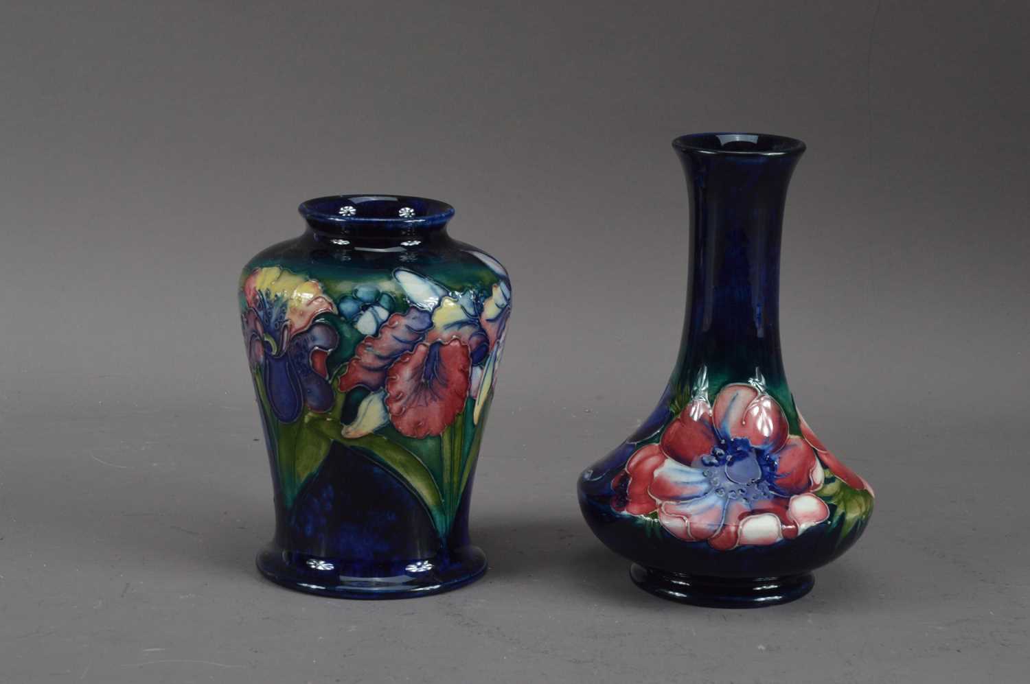Lot 214 - Two early 20th century Moorcroft pottery vases