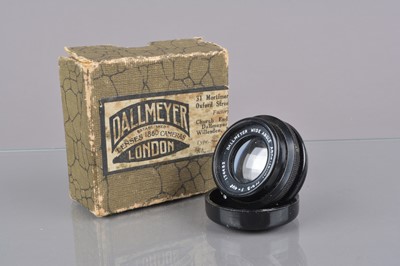 Lot 462 - A Dallmeyer Wide Angle Anastigmat 4¼'' f/6.5 Lens