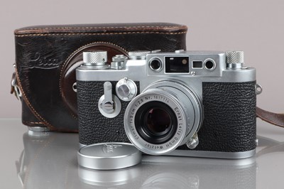 Lot 465 - A Leitz Wetzlar Leica IIIg Camera