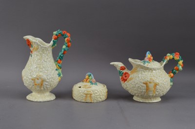 Lot 237 - Three items of Clarice Cliff pottery