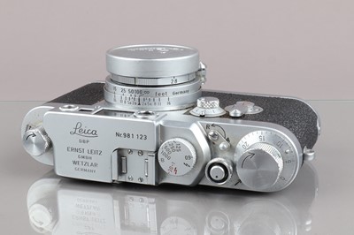 Lot 466 - A Leitz Wetzlar Leica IIIg Camera