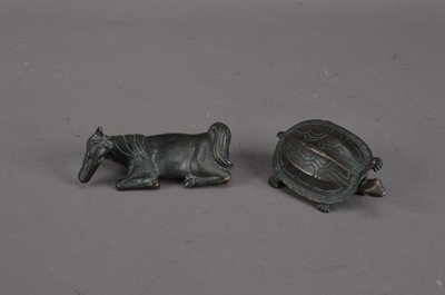 Lot 265 - Two Chinese bronze articulated locks