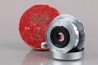 Lot 469 - A Leitz 3.5cm f/3.5 Elmar Lens