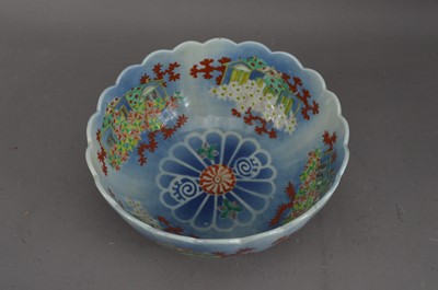 Lot 290 - a Japanese Meiji period bowl