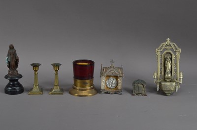 Lot 294 - A collection of religious items