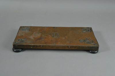 Lot 298 - An early 20th century Art Nouveau copper stand