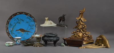 Lot 330 - A mixed collection of 19th century and later works of art