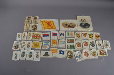 Lot 333 - A collection of early 20th century cigarette silks