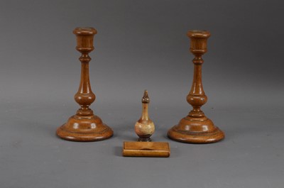 Lot 356 - A small collection of treen