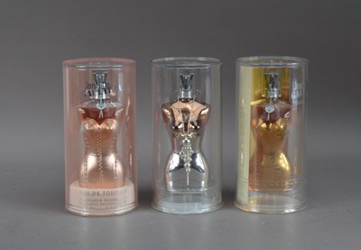 Lot 381 - Three bottles of women's Jean Paul Gaultier 'Classique' perfume