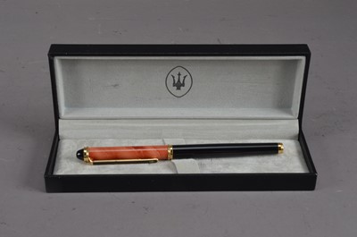 Lot 396 - A Maserati fountain pen