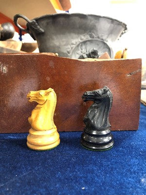 Lot 428 - A Jacques of London Staunton chessman chess set
