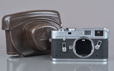 Lot 502 - A Leitz Wetzlar Leica M4 Camera Body