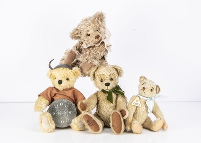 Lot 50 - Four collectors teddy bears