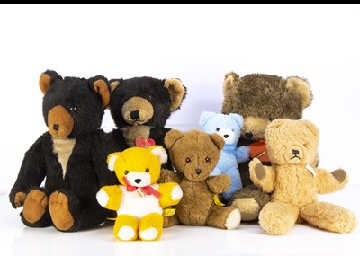 Lot 60 - Twelve unjointed Deans/Gwentoy  teddy bears