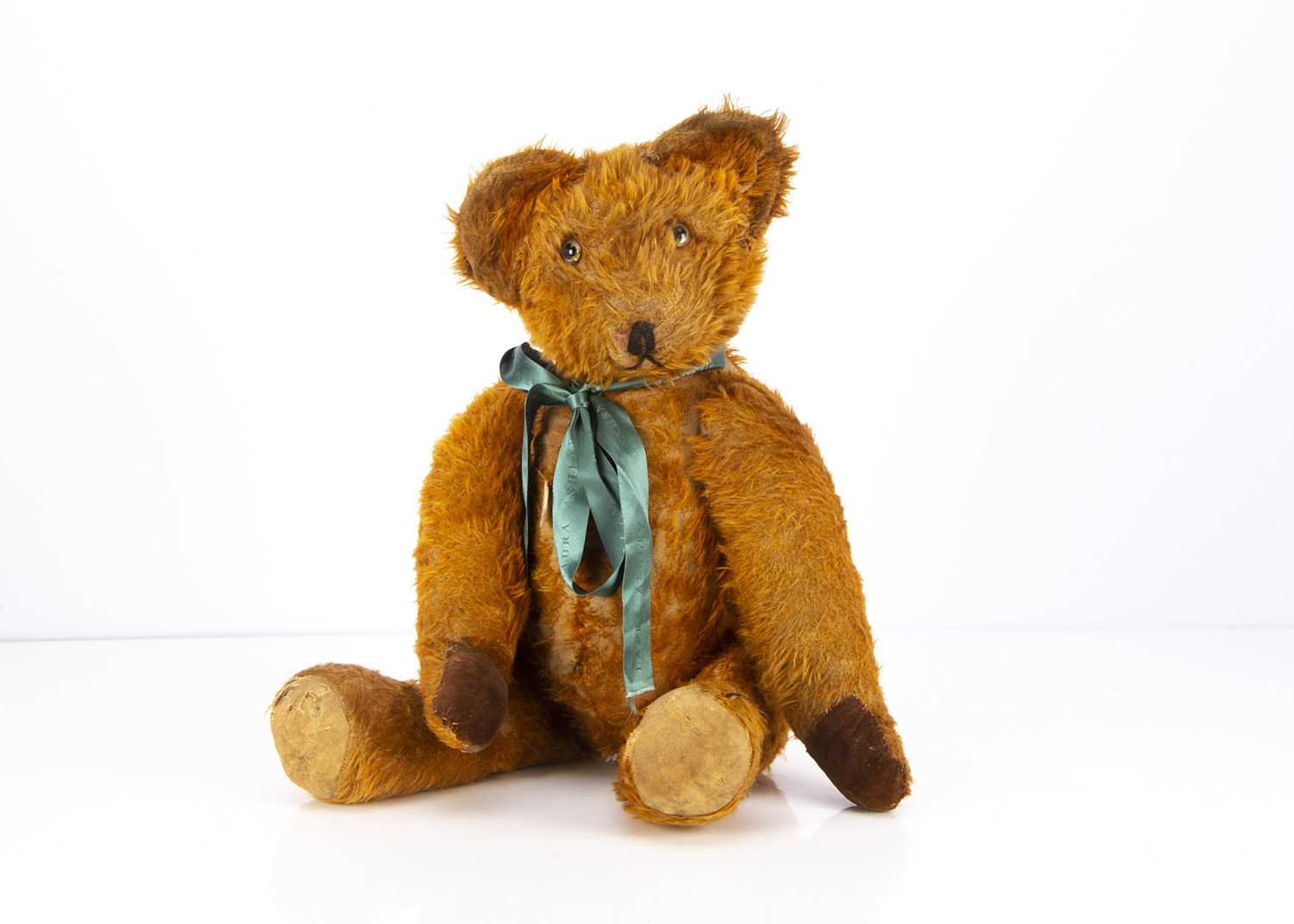 Lot 87 - A 1930's Cinnamon mohair teddy bear