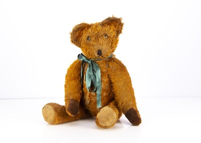 Lot 87 - A 1930's Cinnamon mohair teddy bear