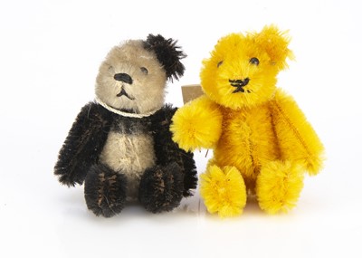 Lot 95 - Two post-war Schuco miniature teddy bears
