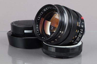 Lot 530 - A Leitz Wetzlar 50mm f/1.4 Summilux M Lens